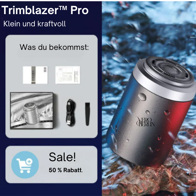 Trimblazer™ Pro  - Para el vello no deseado de manera rápida y fácil