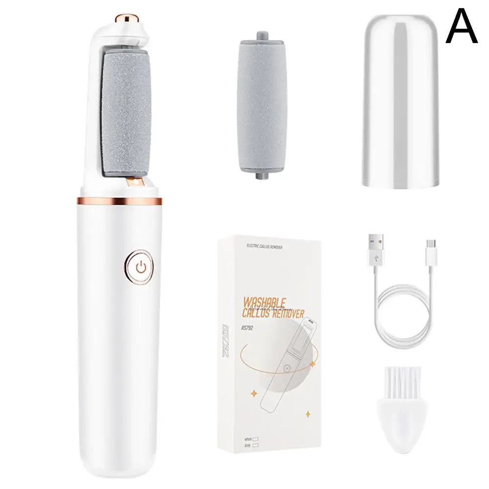 Rechargeable Electric Scab Remover for Men and Women, Wireless Electronic Foot File, Removes Dry and Thick Skin, Calluses N F0Z2