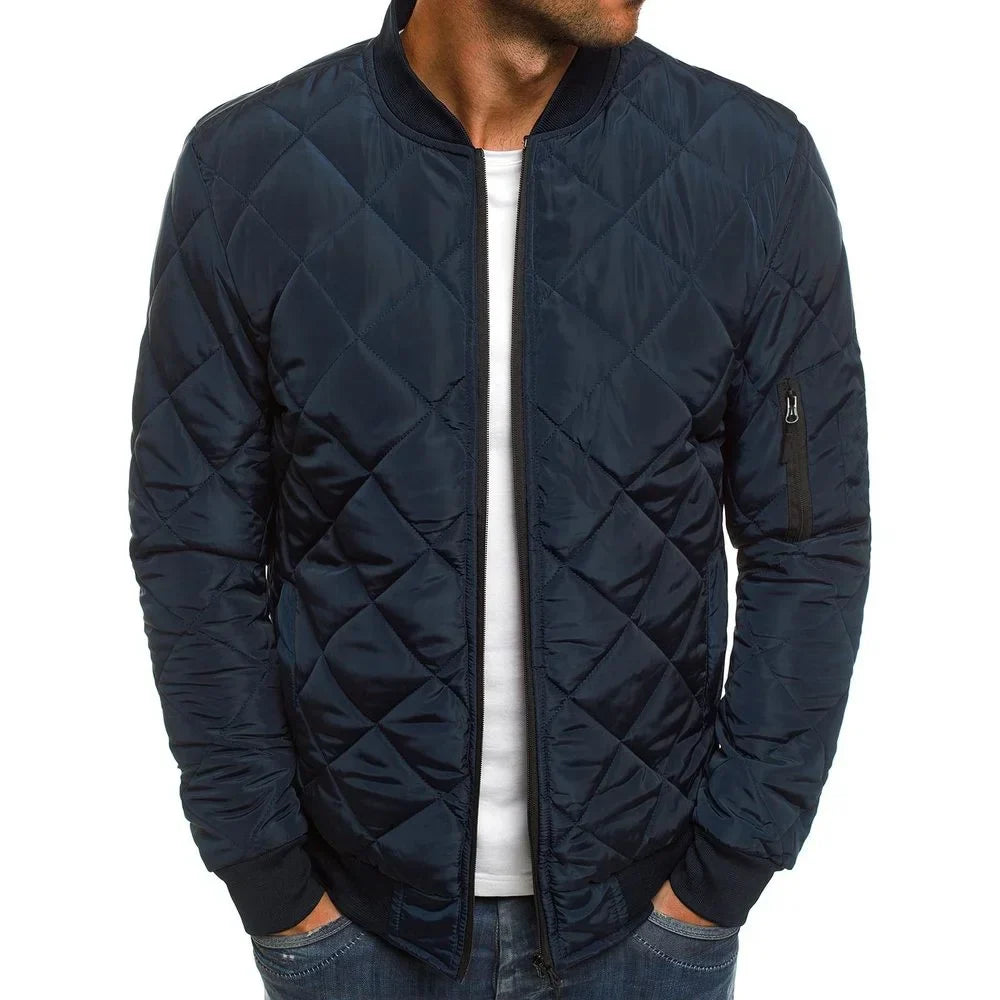 BERGMANN™ - Chaqueta de algodón con diseño de rombos
