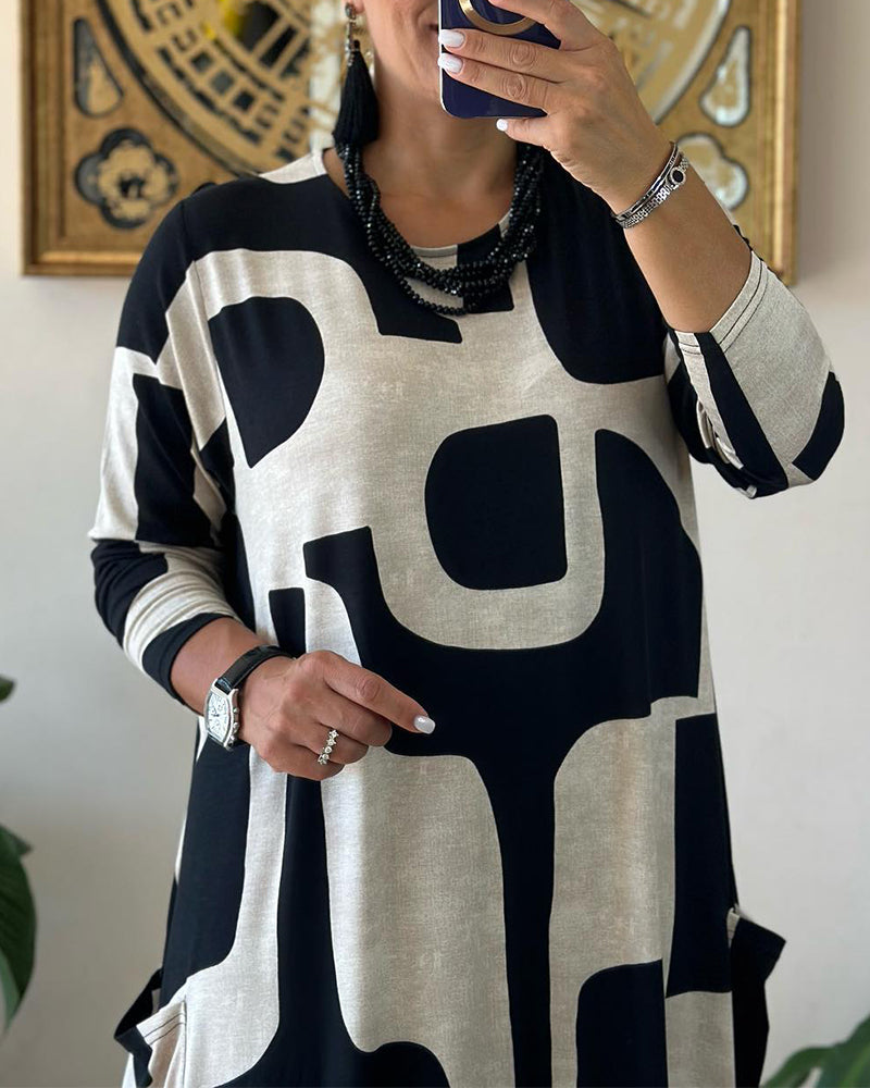 Mirella™ - Vestido elegante con mangas largas